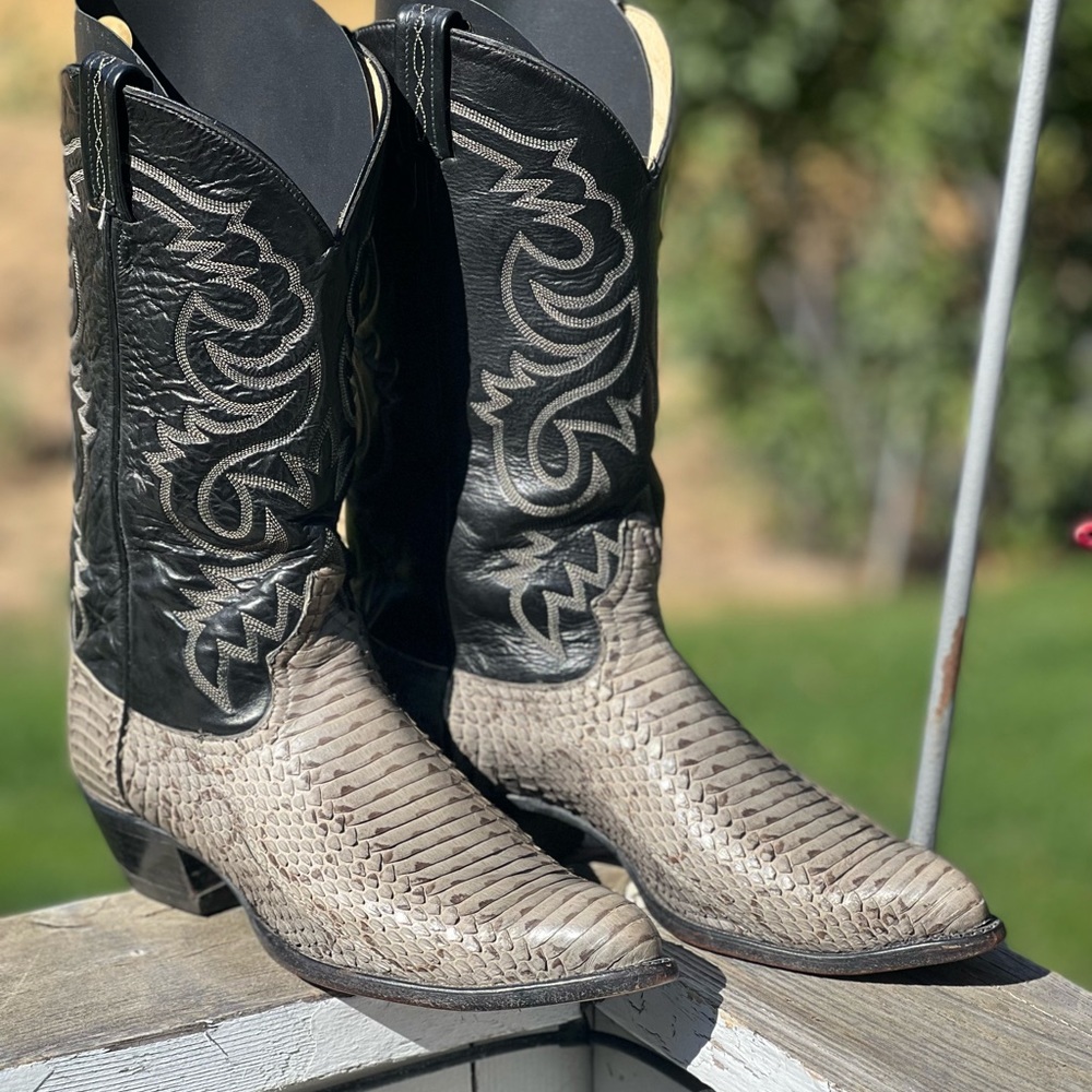 Tony Lama Water Snake 10 1/2 D